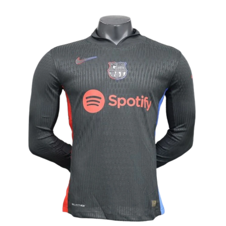 24-25 Barcelona Away Jersey Long Sleeve Player Version