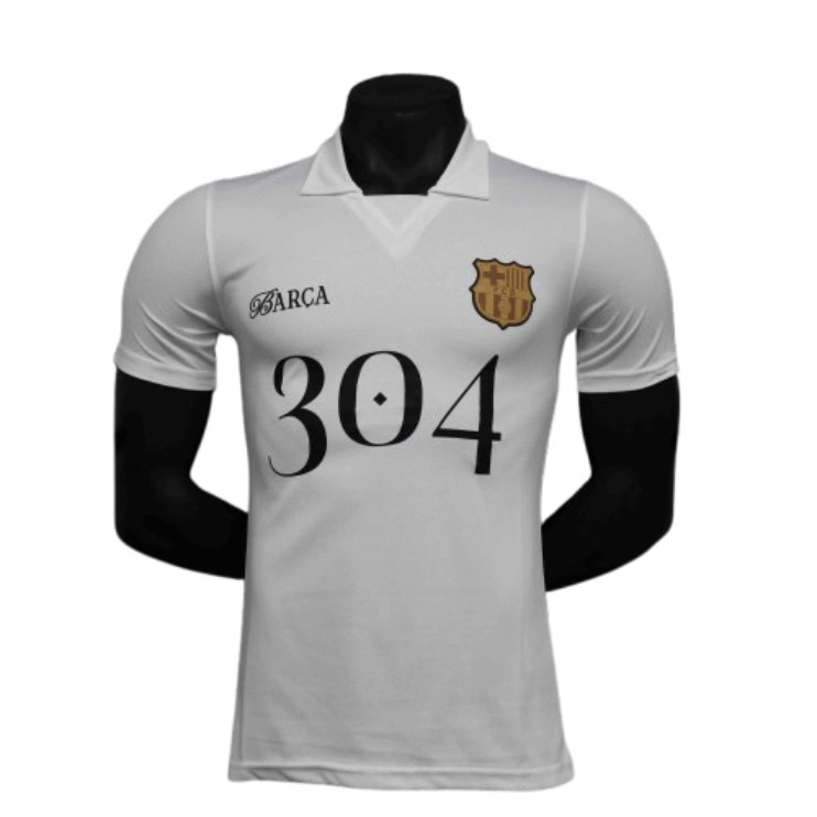 Barcelona Lamin Yamal commemorative white 304 POLO Shirt 24-25