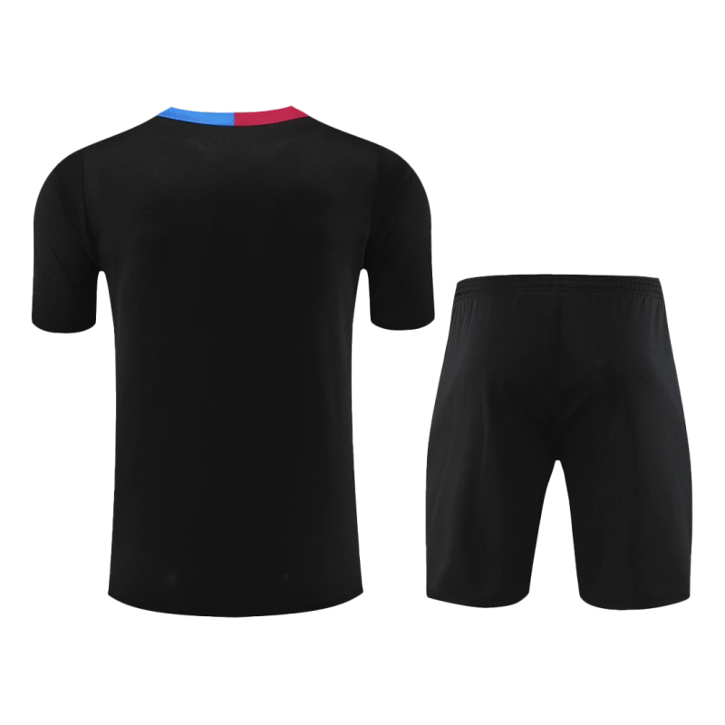 Barcelona Pre-Match Soccer Jersey Kit(Jersey+Shorts) 2024-25