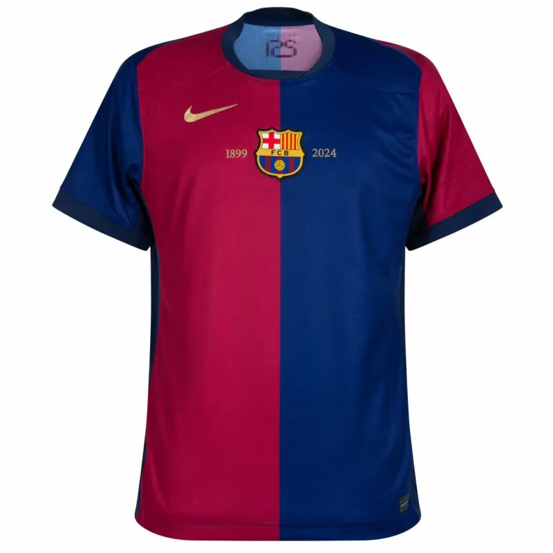 RIVALDO #11 Nike Barcelona 125th Anniversary Soccer Shirt 24-25