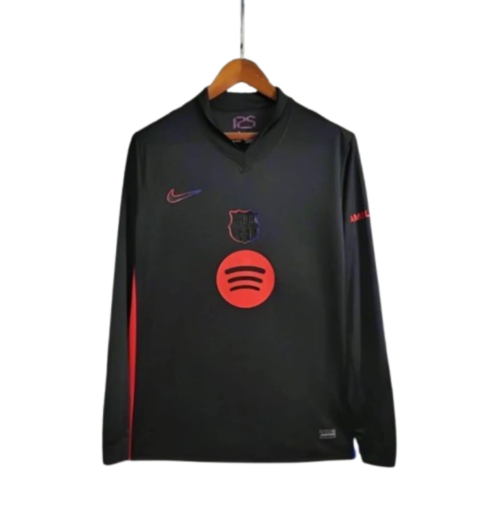 Barcelona Away Long Sleeve Jersey 2024-25