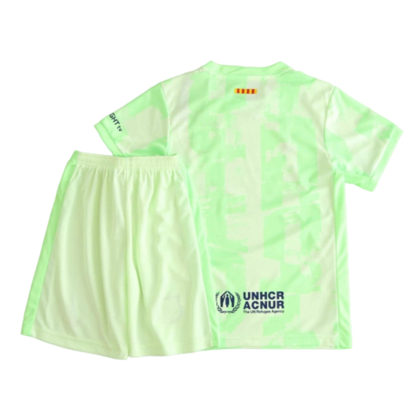 2024-25 Kids Barcelona Third Kit(Jersey+Short) Spofity Text