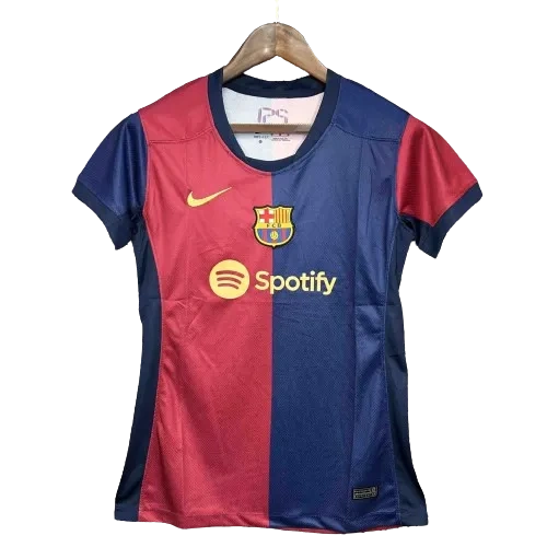 Women's Barcelona Home Jersey Custom Shirt 2024-25