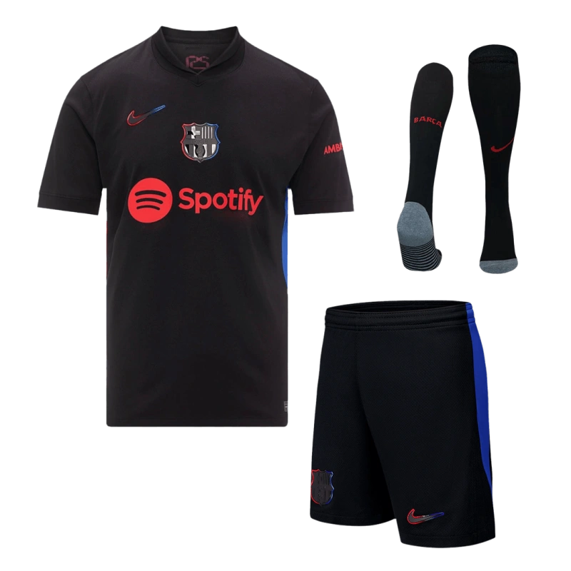 Barcelona Away Custom Full Soccer Kit 2024-25