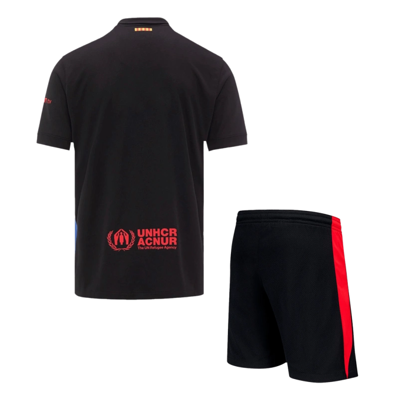 Barcelona Away Soccer Uniform Kits 2024-25