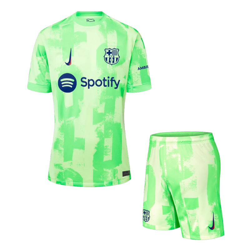 Barcelona Third Away Soccer Uniform Kits 2024-25