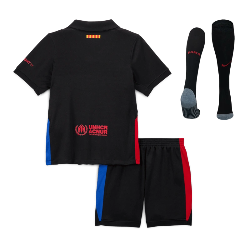 Barcelona Away Custom Full Soccer Kids Kits 2024-25