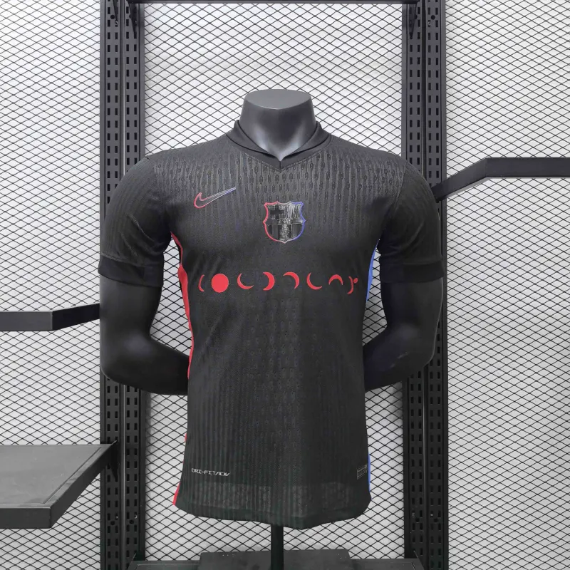 Barcelona x COLDPLAY Away Black Jersey Player Version 2024-25