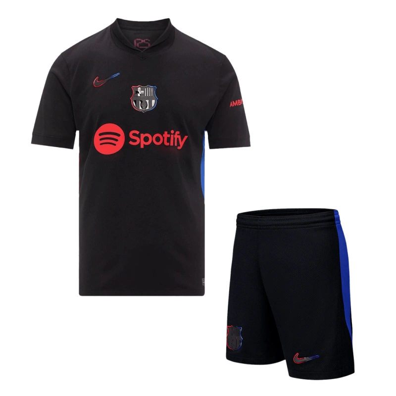 Barcelona Away Soccer Uniform Kits 2024-25
