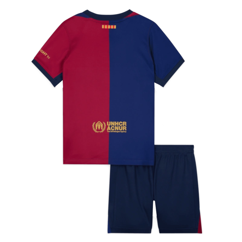24-25 Kids Barcelona Home Kit(Jersey+Short)