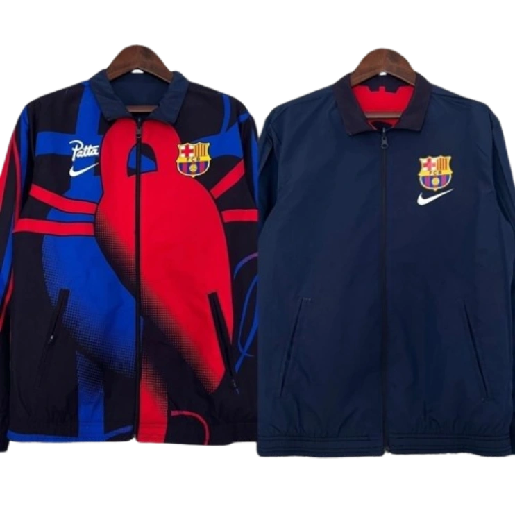 Barcelona Club 2023-24 Co Branded Double Sided Windbreaker