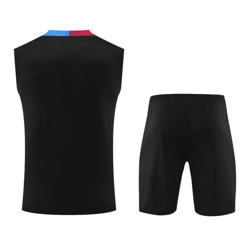 Barcelona Pre-Match Soccer Jersey Vest Kit(Jersey+Shorts) 2024-25
