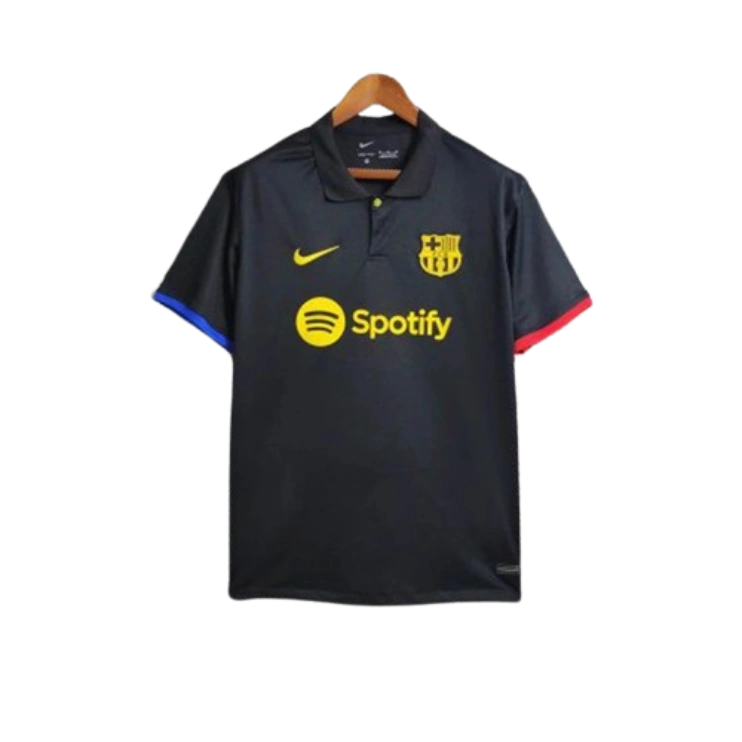 Barcelona 23-24 Spotify Black Polo Shirt