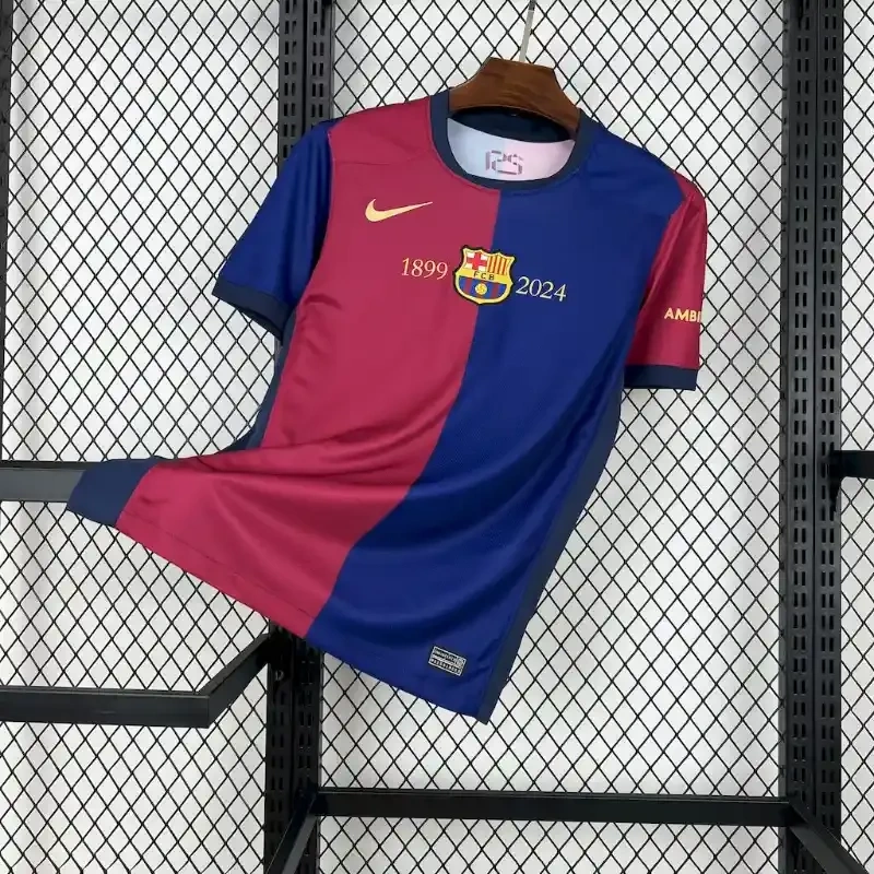 RIVALDO #11 Nike Barcelona 125th Anniversary Soccer Shirt 24-25