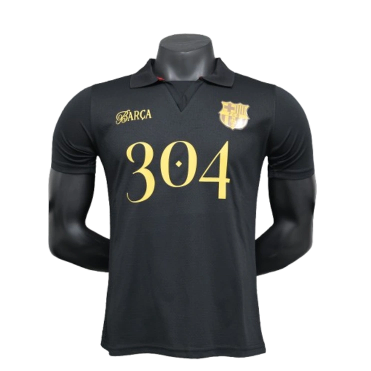 Barcelona Lamin Yamal commemorative black 304 POLO Shirt 24-25