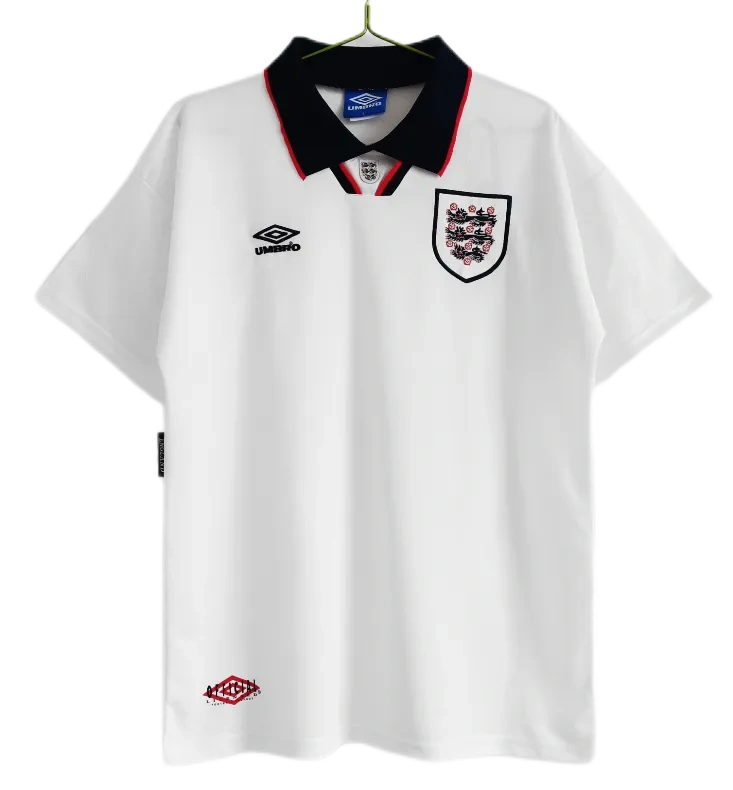 England 1994/95 Retro Soccer Jersey Home
