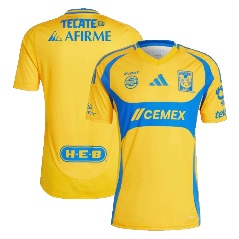 Tigres UANL Soccer Jersey Home Shirt 2024-25