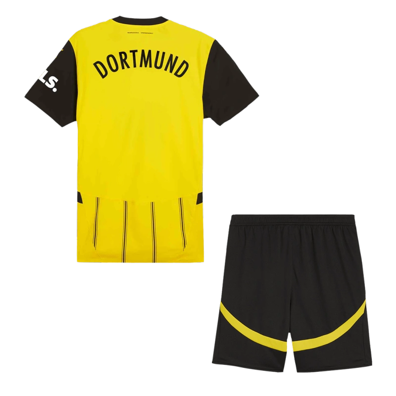 Borussia Dortmund Home Soccer Uniform Kits 2024-25