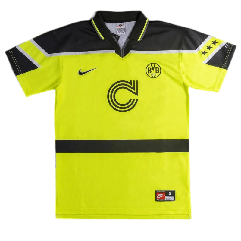 96-97 Borussia Dortmund Retro Jersey UCL Home