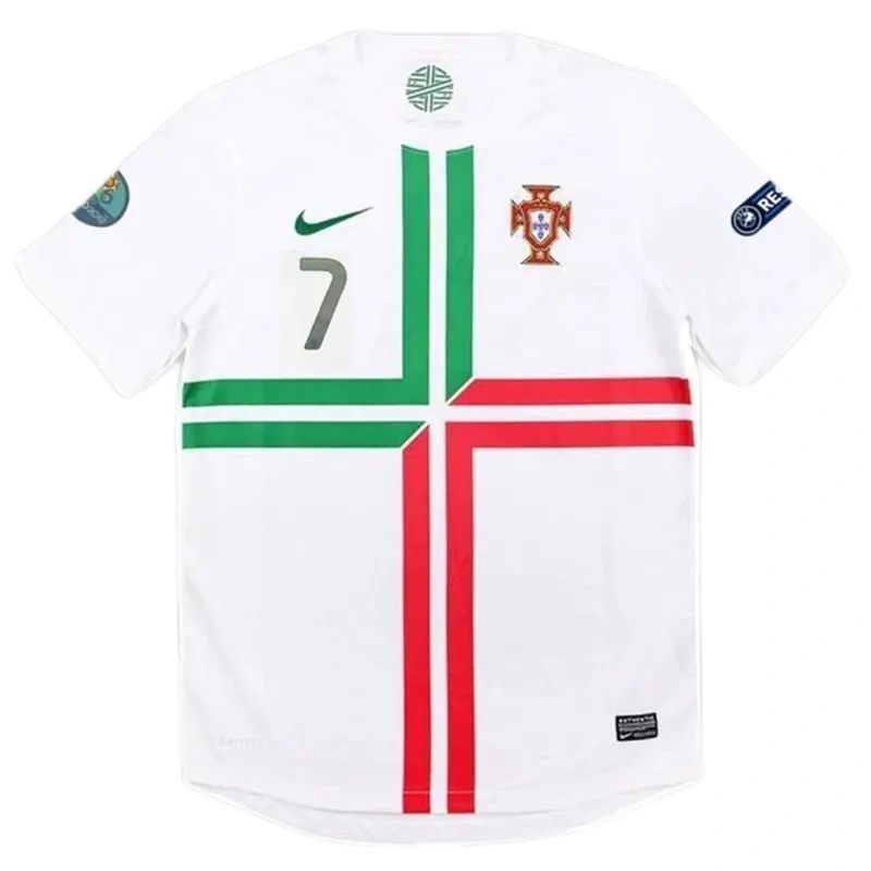 Portugal Euro Cup 2012 Ronaldo #7 Retro Jersey Away