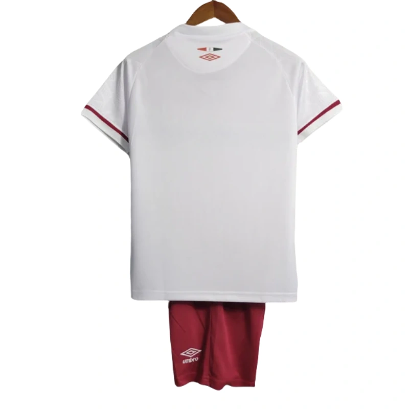 Fluminense FC 23-24 Away Kids Kit Jersey+Shorts