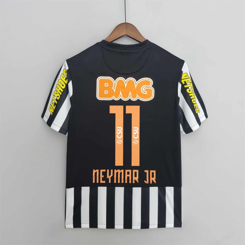 2013 Santos away #11 Neymarjr Retro Soccer Jersey