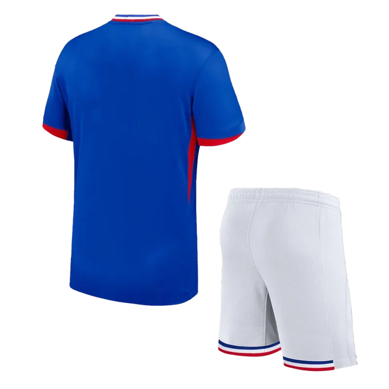 2024 France Nation Home Kit(Jersey+Shorts) Euro