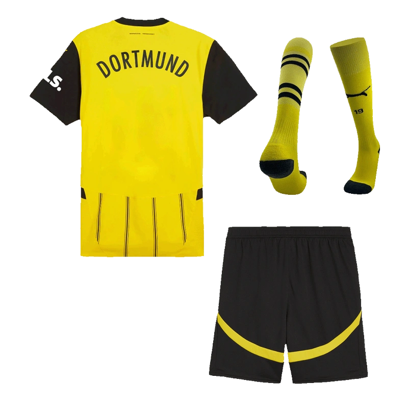 Borussia Dortmund Home Custom Full Soccer Kit 2024-25