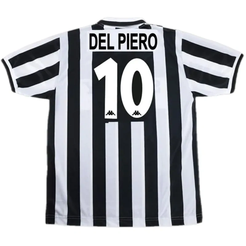 1996-97 Juventus Del Piero #10 Zidane #21 Retro Jersey Home Replica