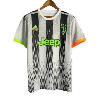 19-20 Retro Juventus X Palace Home Soccer Jerseys Shirt
