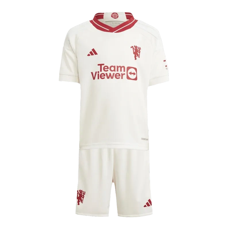 Kids Manchester United 2023/24 Third Away Jersey Kit