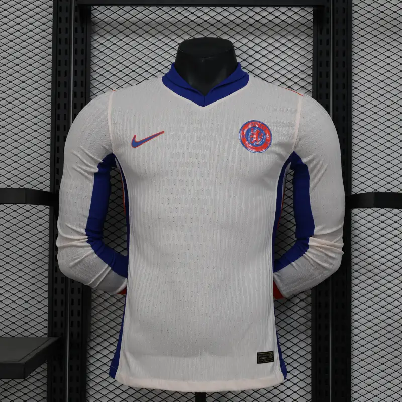 Nike Chelsea Away Long sleeve Player Version Football Jersey 24-25