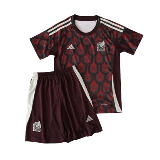 Kids Adidas Mexico Copa América Home Soccer Kits 2024