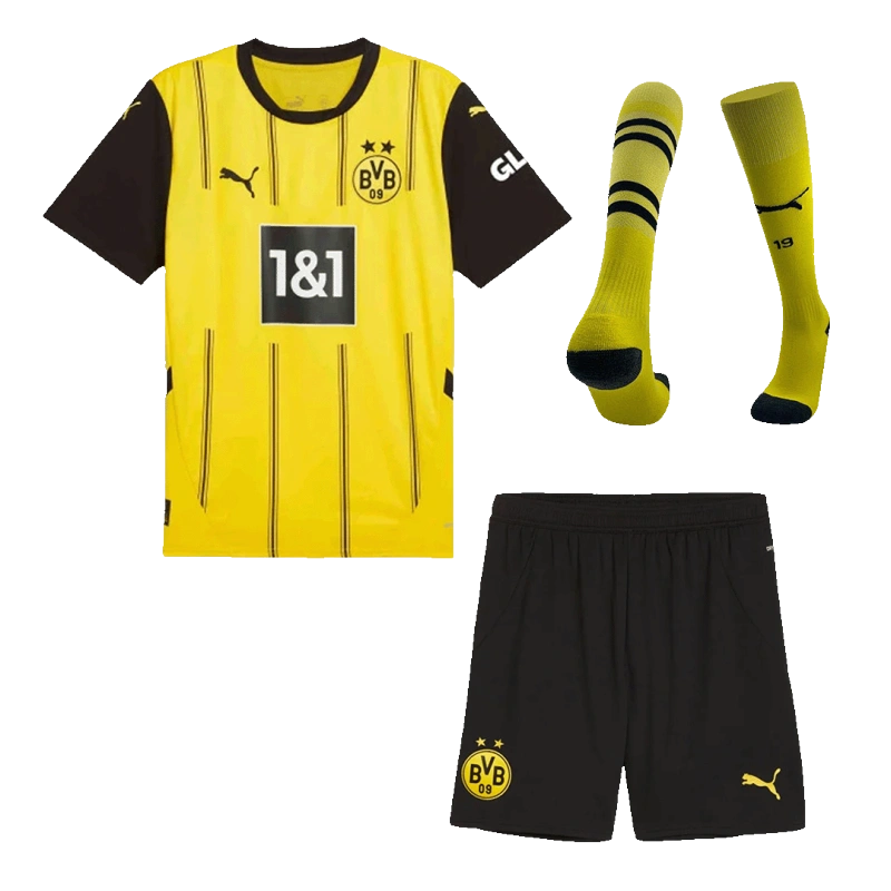 Borussia Dortmund Home Custom Full Soccer Kit 2024-25