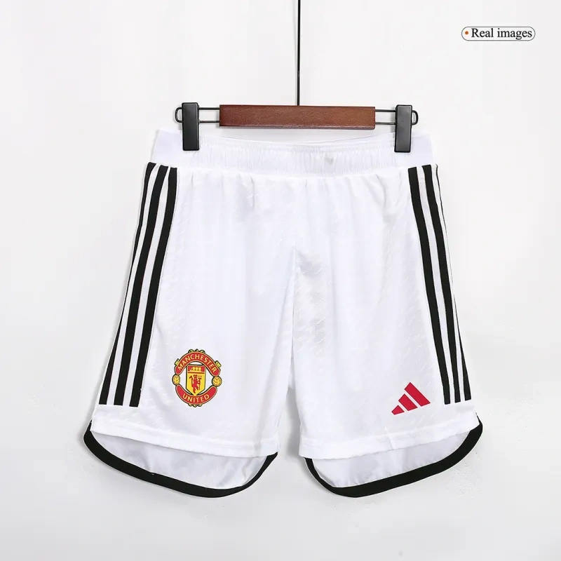 Manchester United 2023/24 Home Shorts Player Version