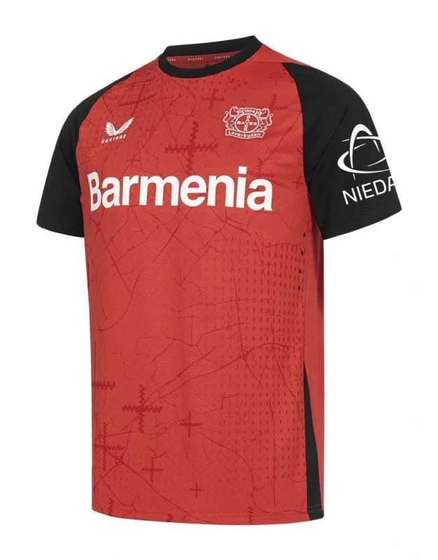 24-25 Bayer 04 Leverkusen Home Soccer Jersey