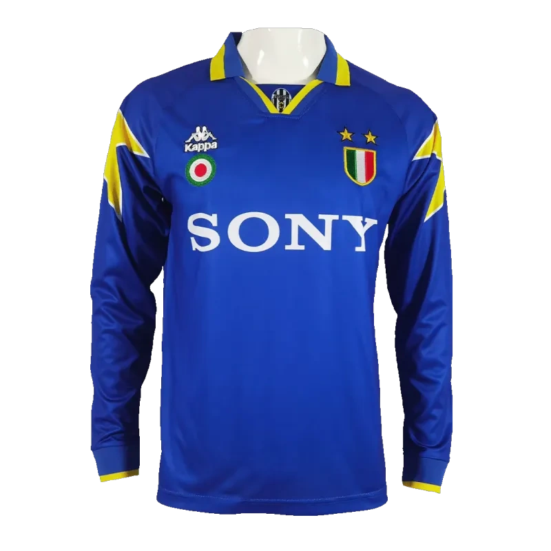 1995-96 Juventus Retro Long Sleeve Jersey Away