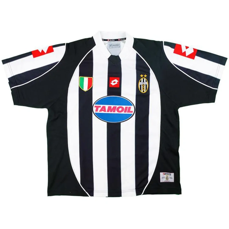 2002-03 Juventus Del Piero #10 Retro Jersey Home Replica