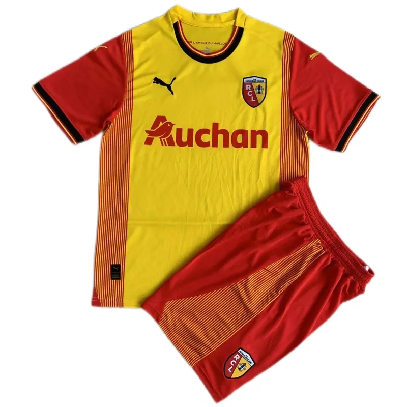 23-24 Kids RC Lens Home Kit Jersey+Short