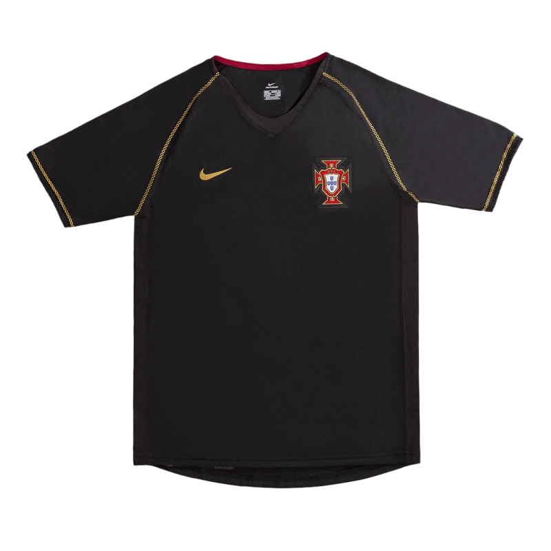 Nike Portugal Retro Jersey Away Soccer Shirt 2006