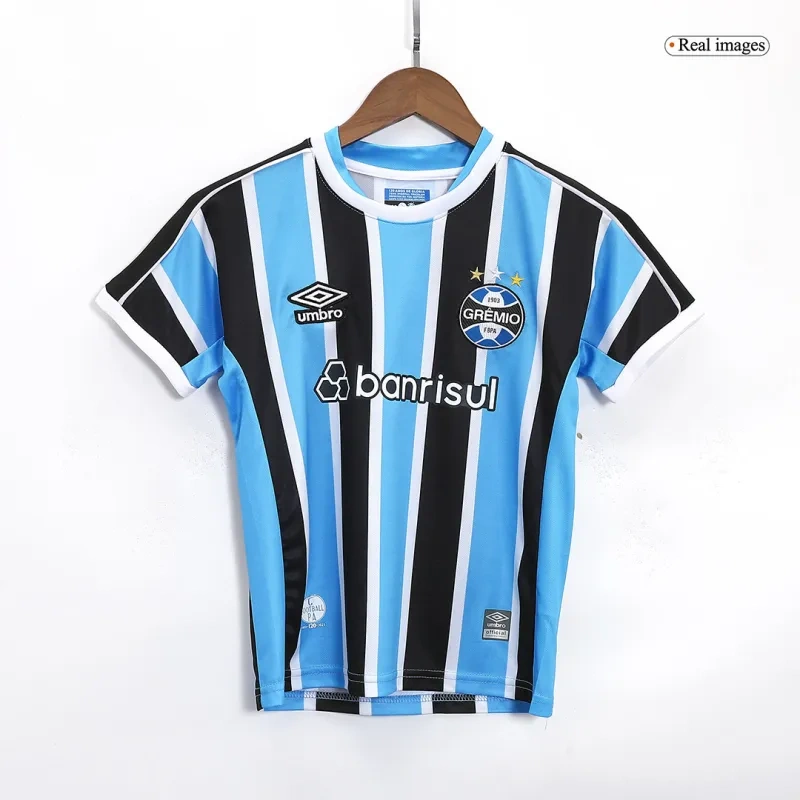 Kids Grêmio FBPA 2023/24 Home Kit Jersey+Shorts
