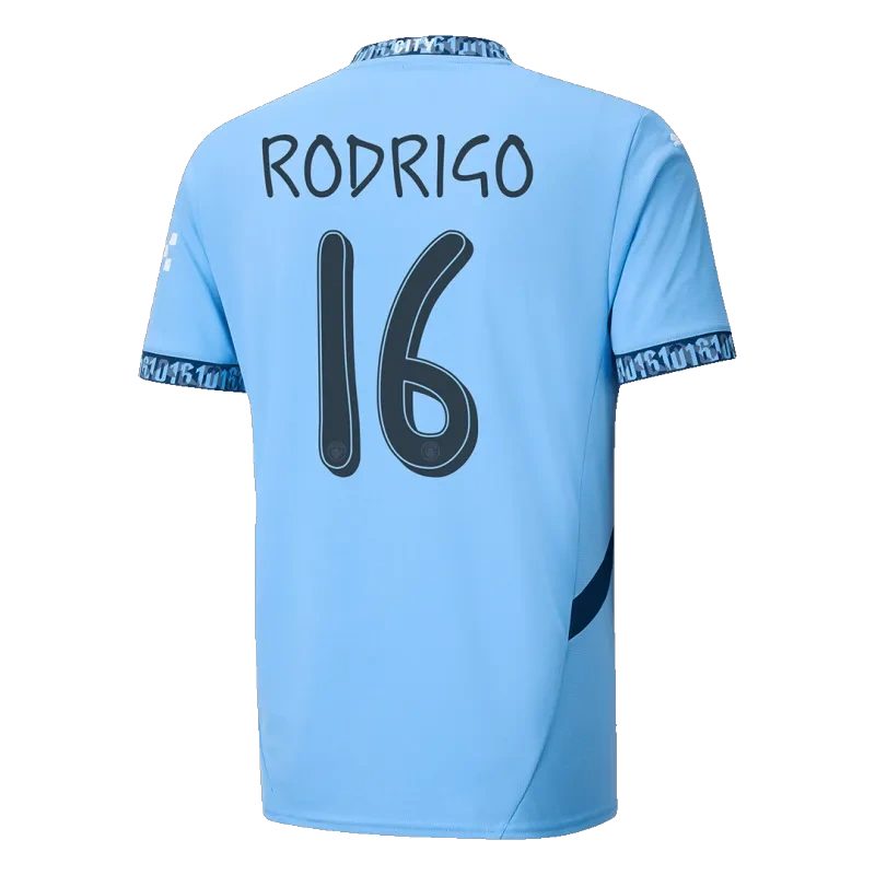 RODRIGO16# Manchester City Home Replica Jersey 2024-25
