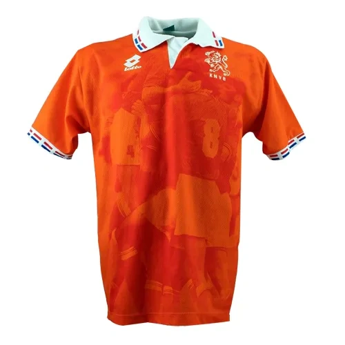 Netherlands Euro Cup 1996 Retro Jersey Home