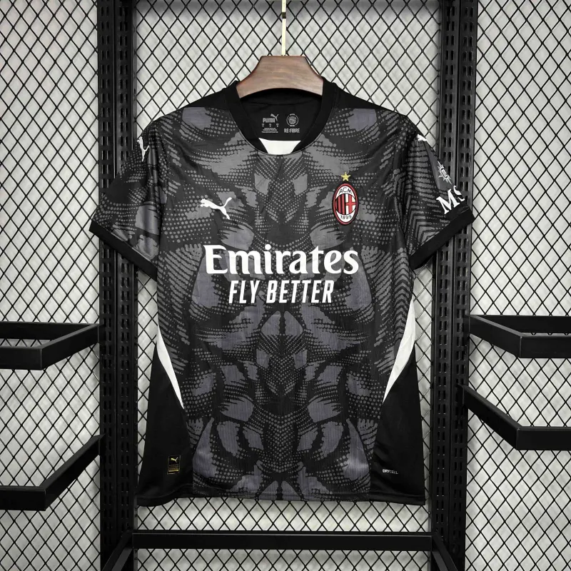 AC Milan 24-25 Goalkeeper Black Kit Jersey