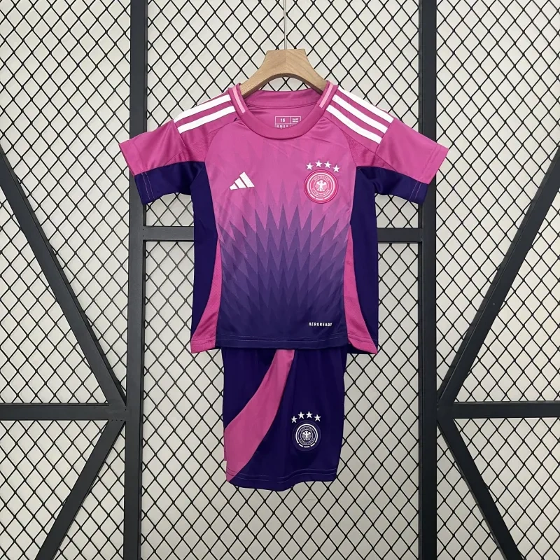 2024 Germany Euro Cup Away Kids Kit Jersey+Shorts