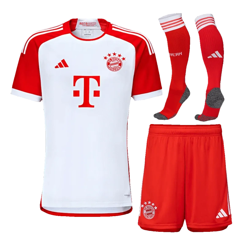 23-24 Bayern Munich Home Whole Kit(Jersey+Shorts+Socks)