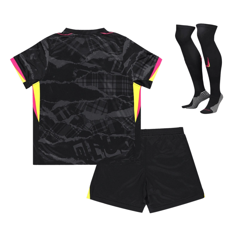Kids Chelsea Custom Third Away Full Soccer Kits 2024-25