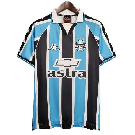 Grêmio FBPA 2000/01 Retro Soccer Jersey Home Replica