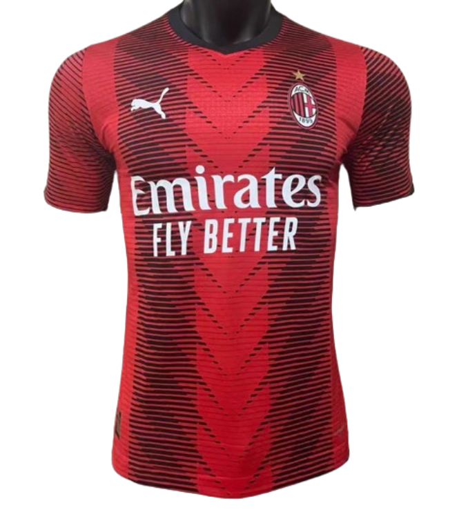23-24 AC Milan Jersey Home Player Version