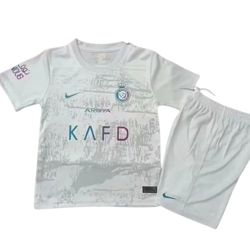 Kids Al Nassr 2023/24 Third Kit(Jersey+Shorts)